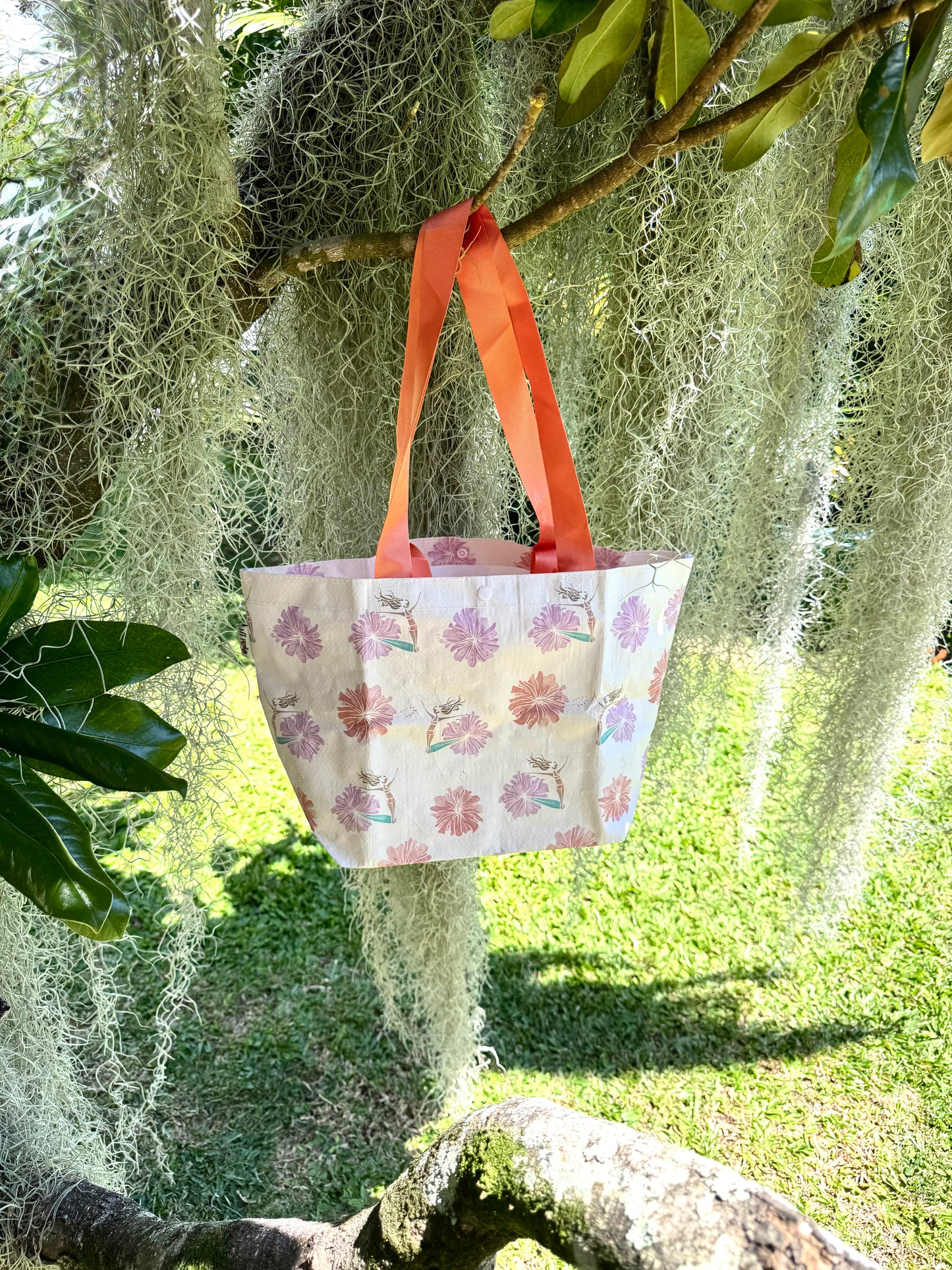 Liʻi Tote- Hibiscus Surf Cream