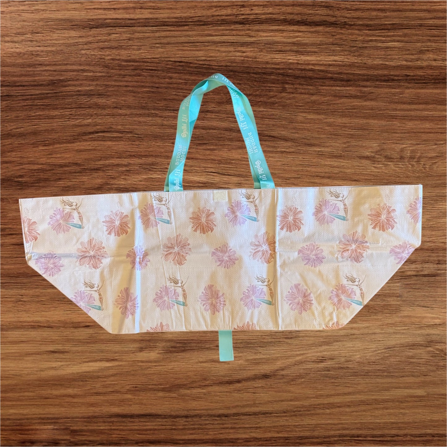 Bombucha Tote- Hibiscus Surf Cream