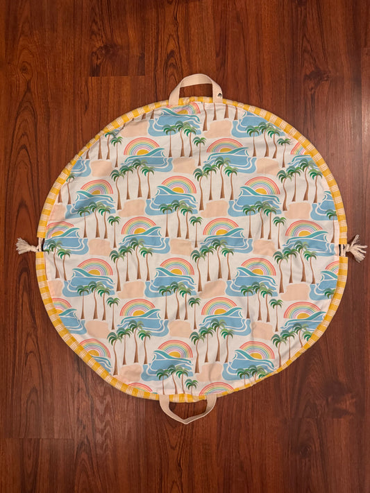 Keiki Playmat- Rainbow Palms