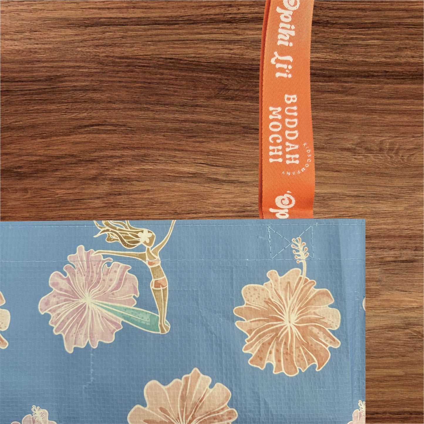 Bombucha Tote- Hibiscus Surf Periwinkle