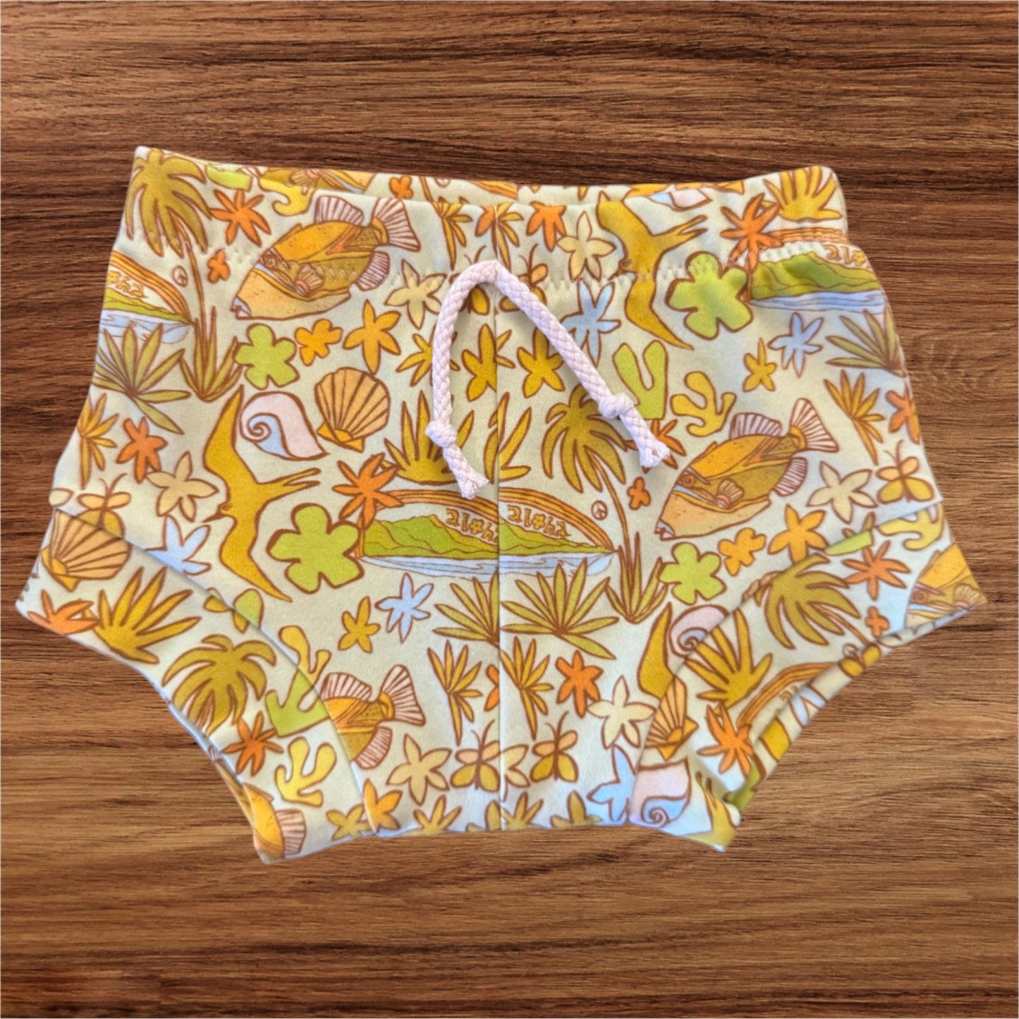 Li‘i knit bummy shorts