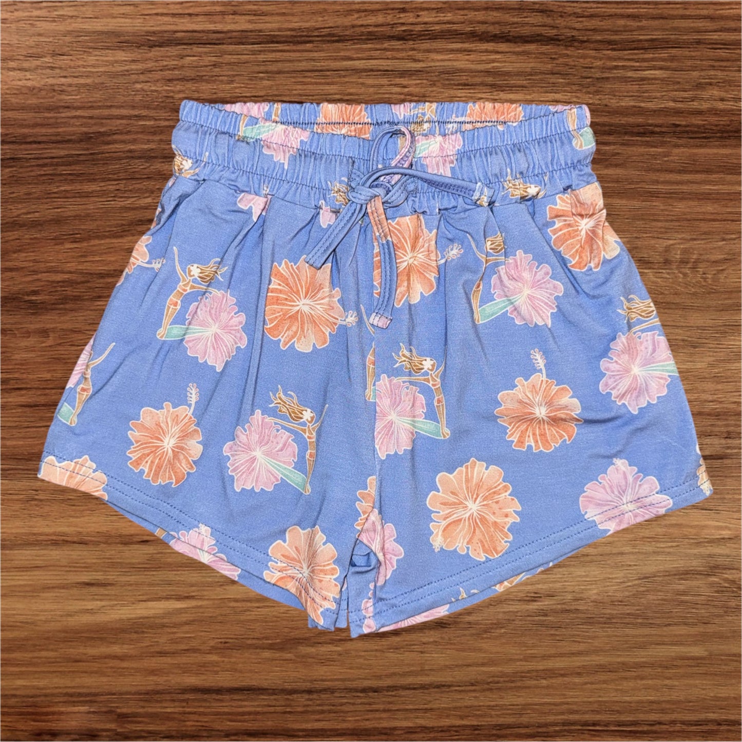 Girl's Hibiscus Surf Lounge Set by Small and Simple Things