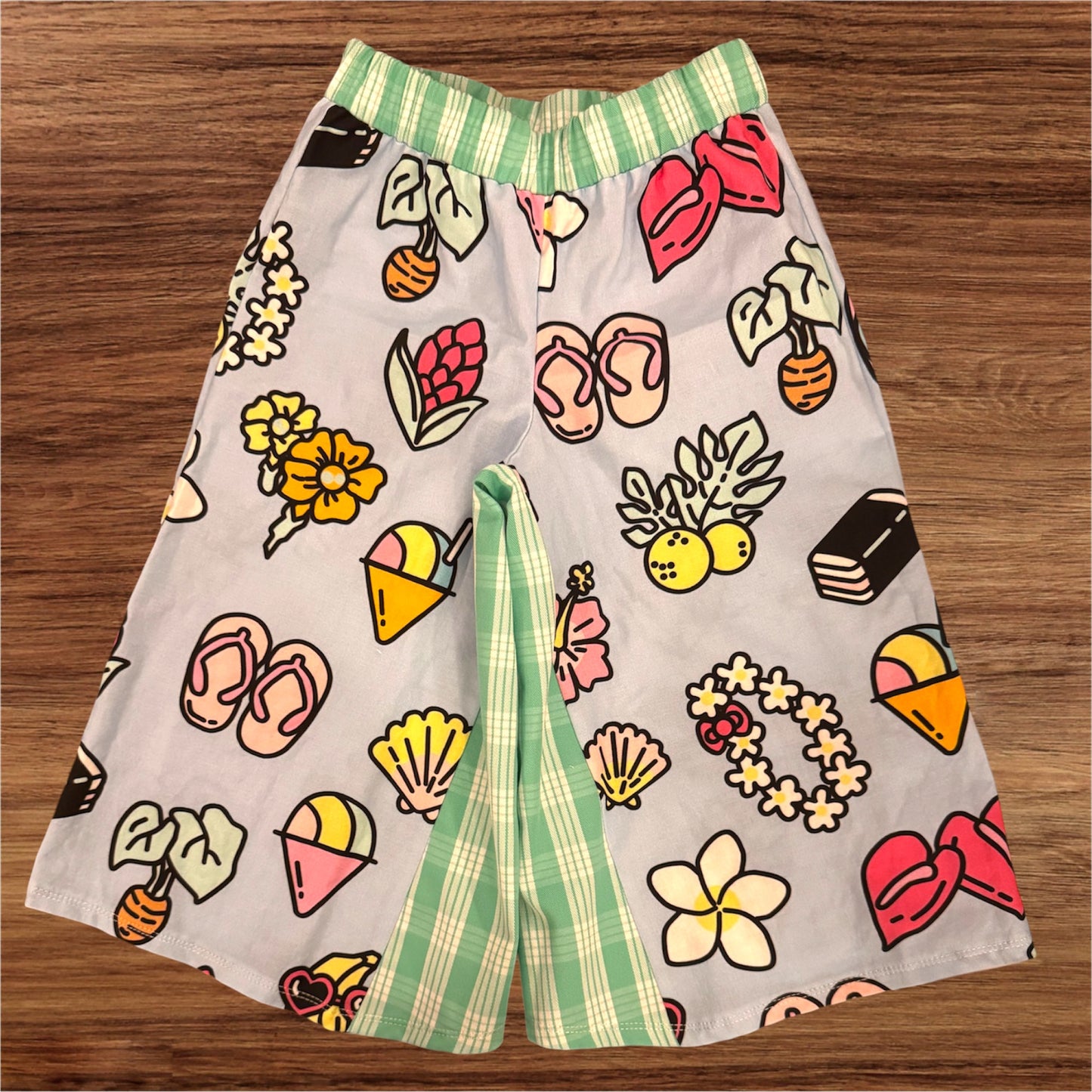Li‘i Wide Leg Crop Pants