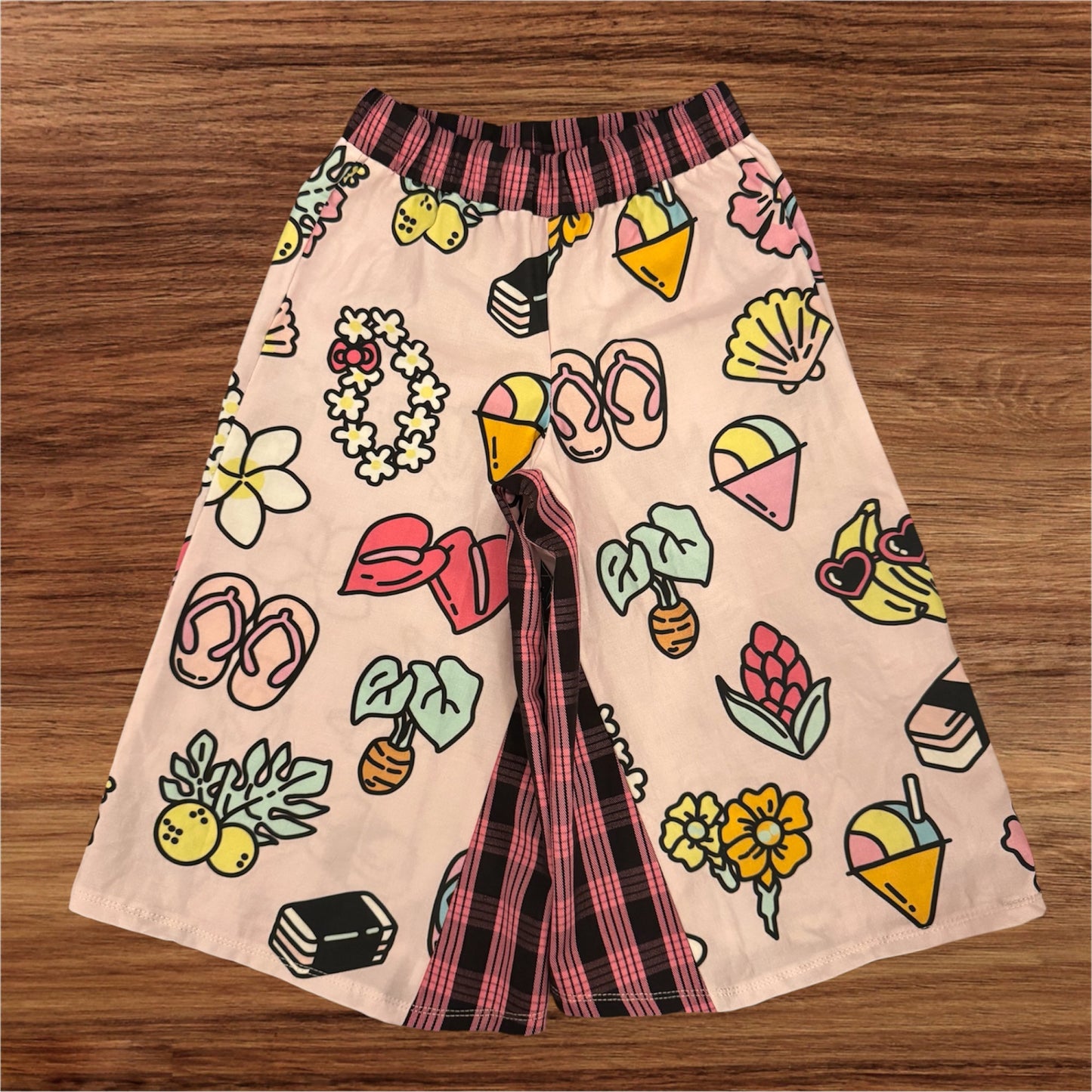 Li‘i Wide Leg Crop Pants